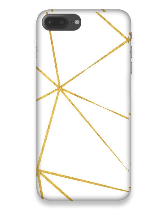 White & Gold  |  iphone 7 plus Phone Case