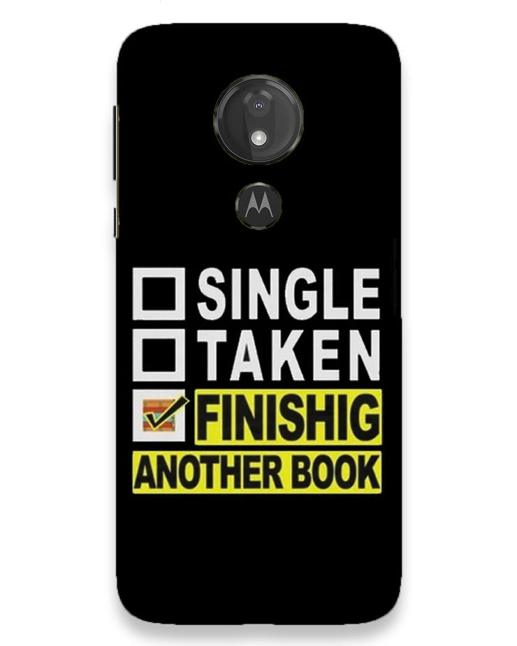 Bibliophile status  | moto g7 power Phone Case