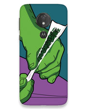 The Incredible Green | moto g7 power Phone Case