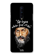 Life begins - OSHO  | one plus 8  Phone Case