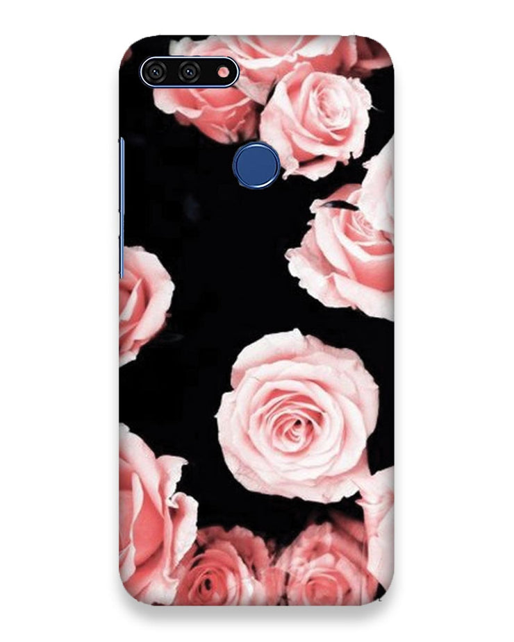 Pink roses  |  Huawei Honor 7A Phone Case