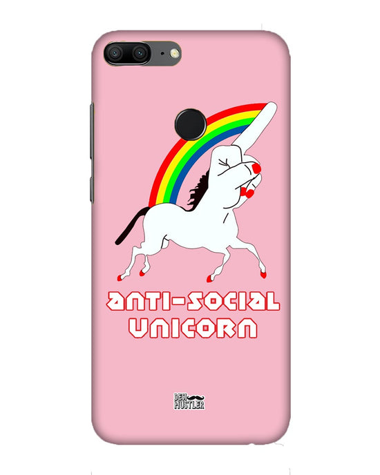 ANTI-SOCIAL UNICORN  | Huawei Honor 9 Lite Phone Case