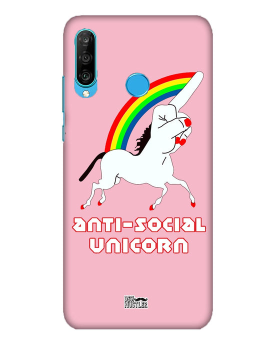 ANTI-SOCIAL UNICORN  | Huawei P30 Lite Phone Case