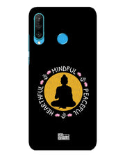 MINDFUL HEARTFUL PEACEFUL | Huawei P30 Lite Phone Case