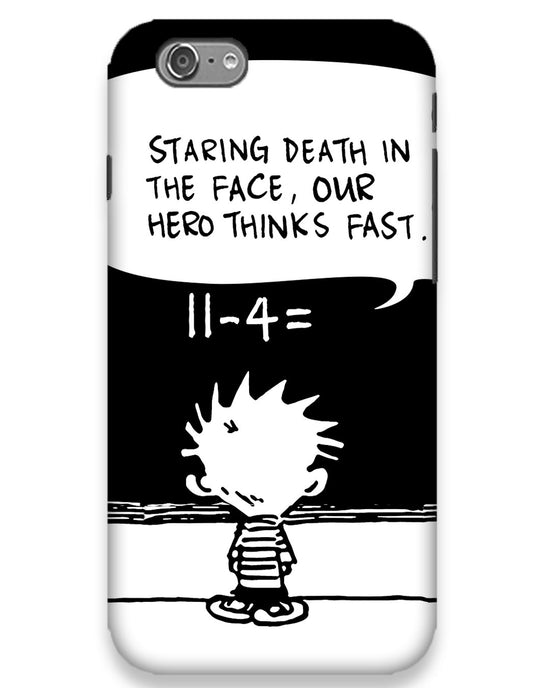Our Hero Thinks Fast  | iphone 6 plus Phone Case