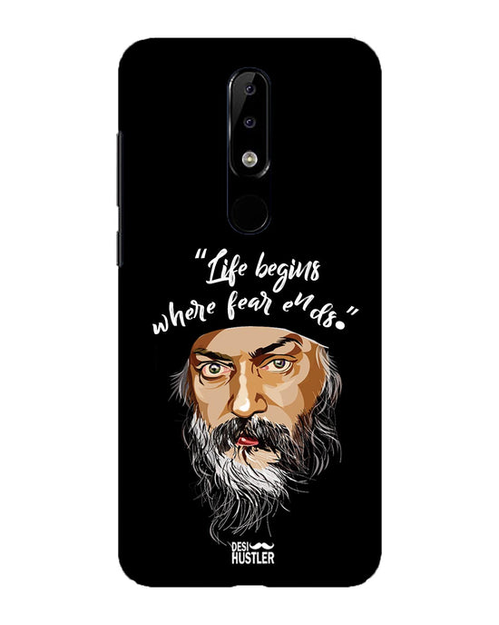 Life begins - OSHO  |  OnePlus 5 Phone Case