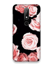 Pink roses  |  Nokia 6.1 Plus Phone Case