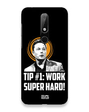 Work super hard | Nokia 6.1 Plus Phone Case