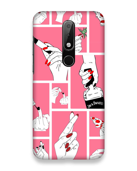 Bad Girl  |  Nokia 6 Phone Case