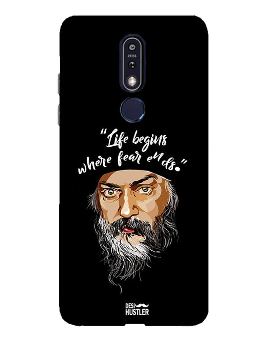 Life begins - OSHO | Nokia 7 Plus Phone Case