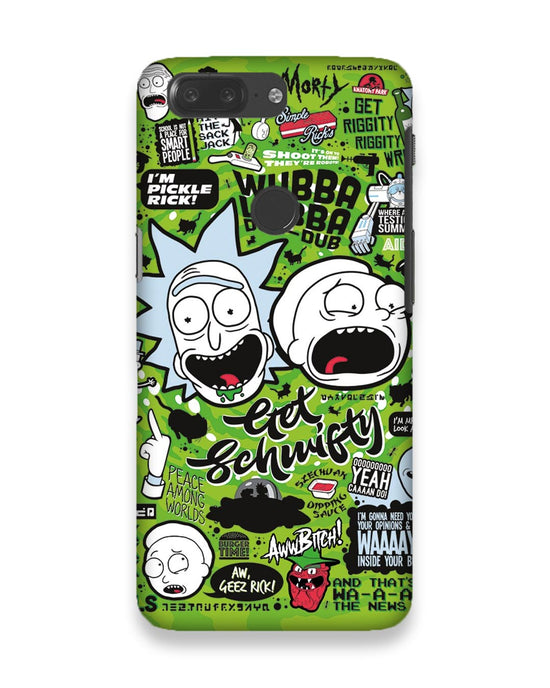 Rick and Morty adventures fanart | one plus 5t Phone Case