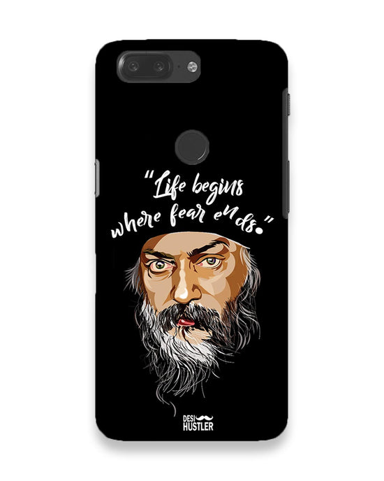 Life begins - OSHO |  OnePlus 5T Phone Case