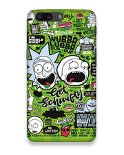 Rick and Morty adventures fanart | one plus 5 Phone Case
