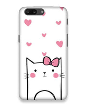 Kitty love  | one plus 5 Phone Case