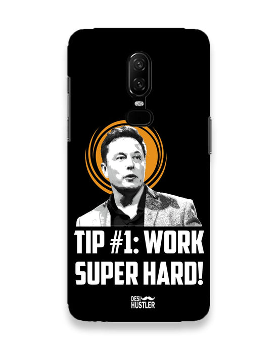Work super hard | OnePlus 6 Phone Case
