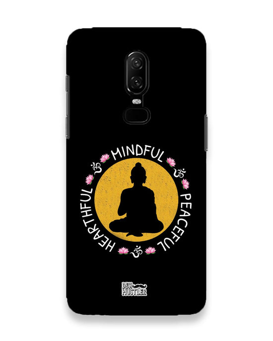 MINDFUL HEARTFUL PEACEFUL | OnePlus 6 Phone Case