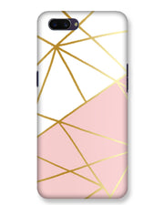 Pink & Gold |  Oppo A3s Phone Case