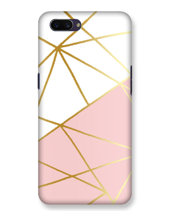 Pink & Gold |  Oppo A3s Phone Case