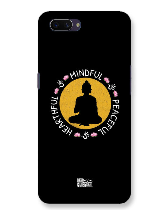 MINDFUL HEARTFUL PEACEFUL | oppo A3s Phone Case