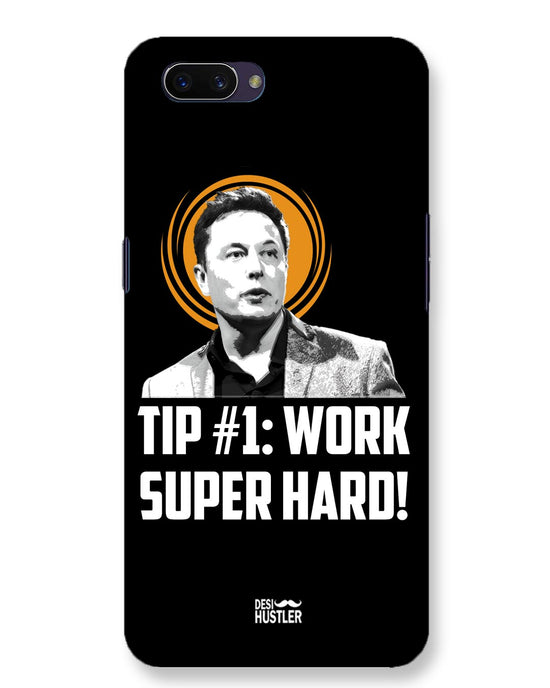 Work super hard | oppo A3s Phone Case