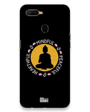 MINDFUL HEARTFUL PEACEFUL | Oppo A5S Phone Case