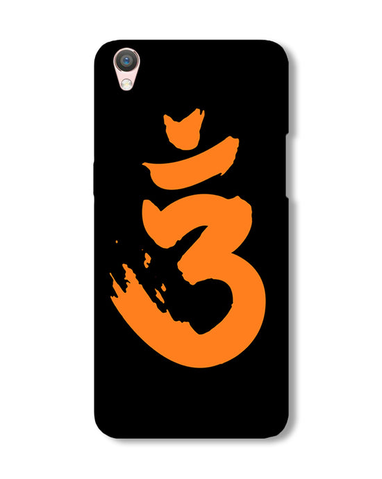 Saffron AUM the un-struck sound | Oppo F1 Plus Phone Case