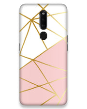 Pink & Gold |  oppo f11 pro Phone Case