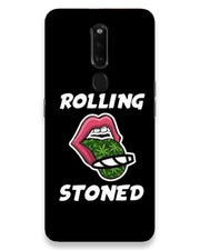 Rolling stoned Black  |  oppo f11 pro Phone Case