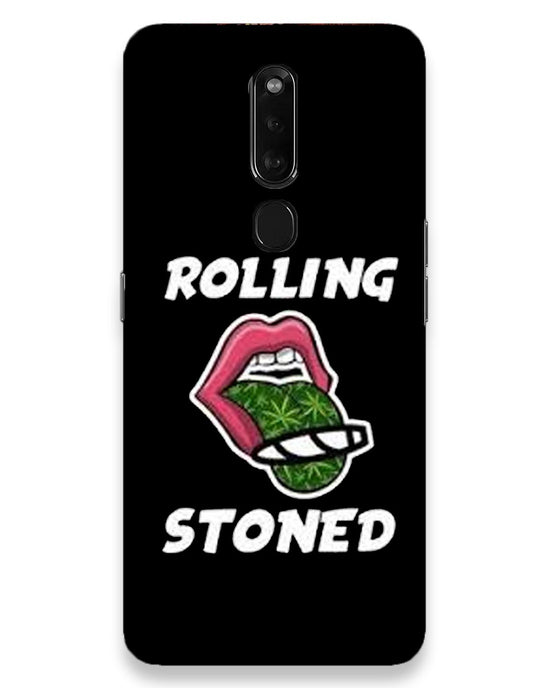 Rolling stoned Black  |  oppo f11 pro Phone Case