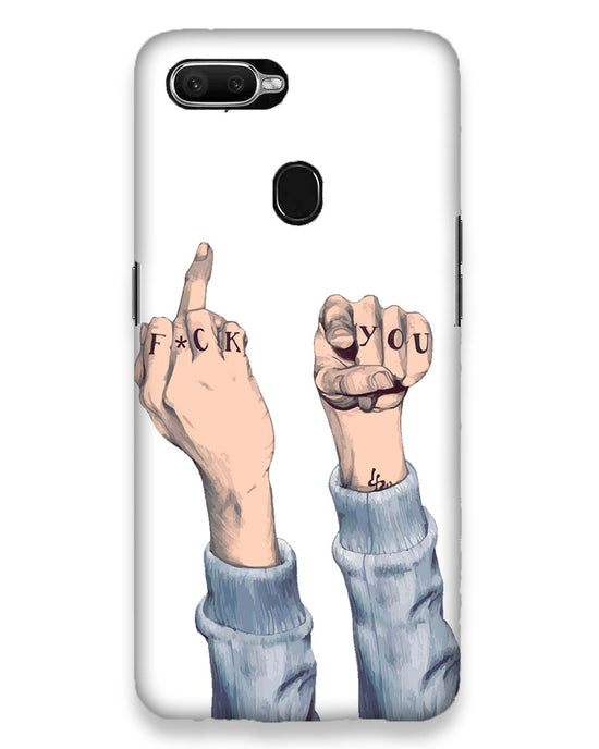 F*ck you |  oppo f9 pro Phone Case