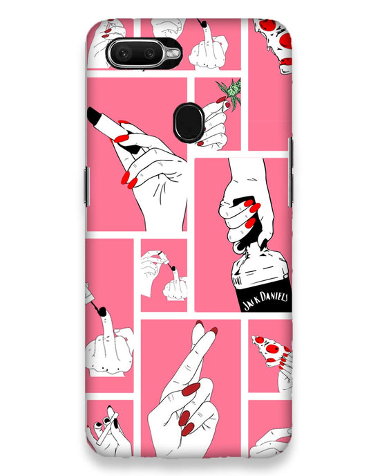 Bad Girl  |  Oppo F9 Pro  Phone Case