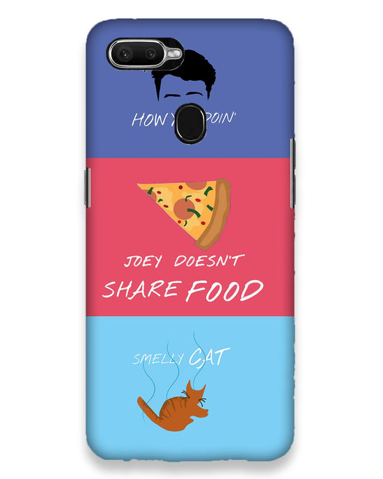 Best of f.r.i.e.n.d.s  | oppo f9 pro Phone Case