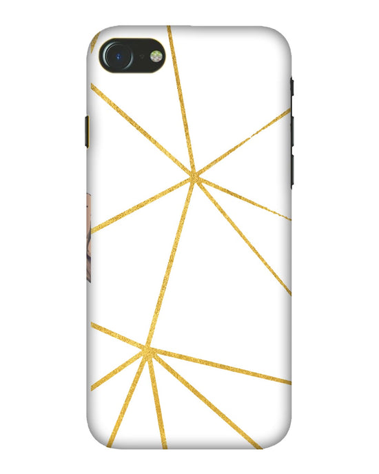 White & Gold  |  iPhone 7 Phone Case