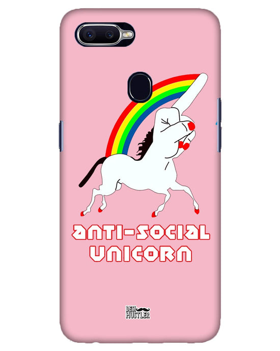 ANTI-SOCIAL UNICORN  | Realme 2 Pro Phone Case