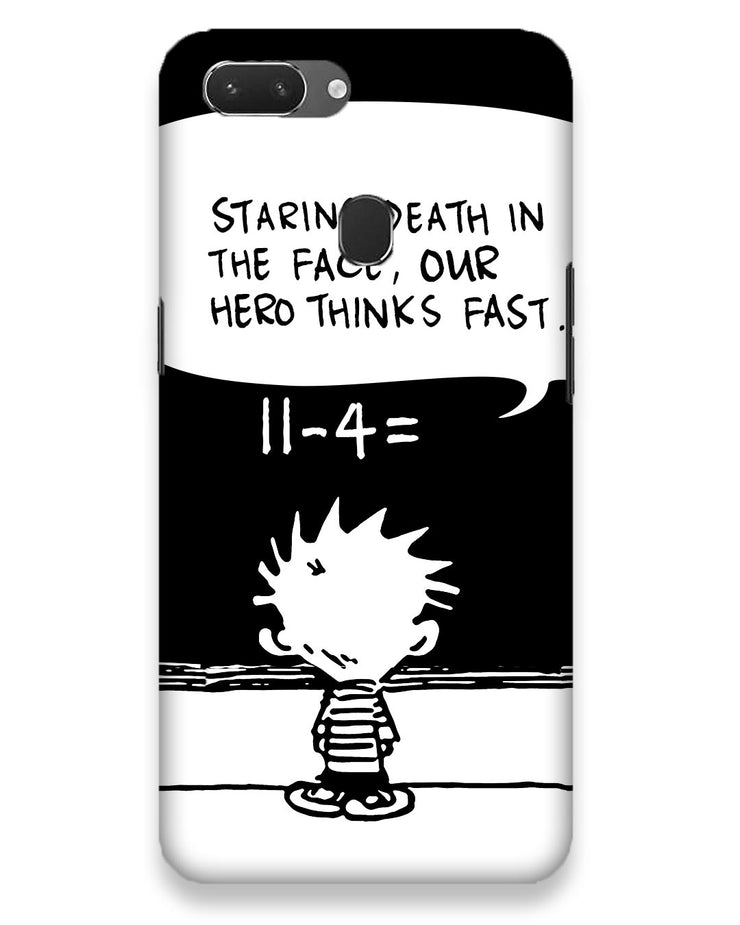 Our Hero Thinks Fast | Realme 2 Phone Case