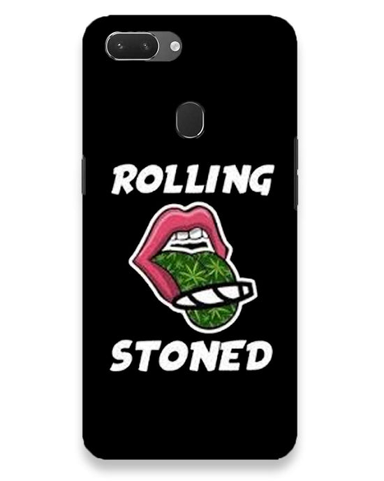 Rolling stoned Black  | Realme 2 Phone Case