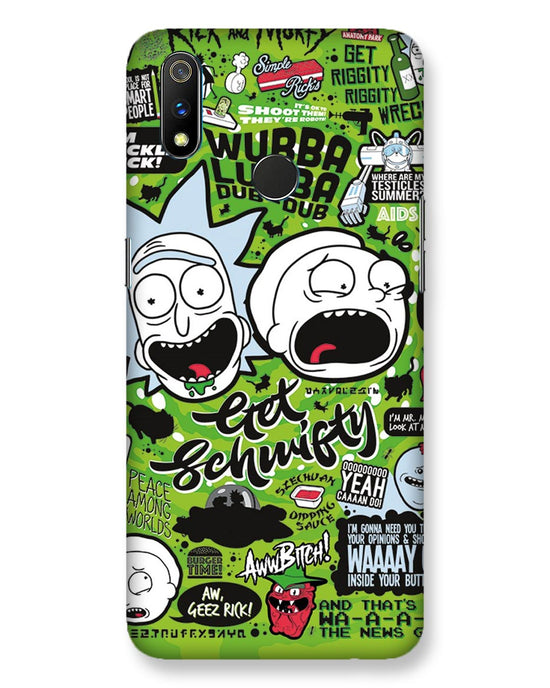Rick and Morty adventures fanart | realme 3 Pro Phone Case