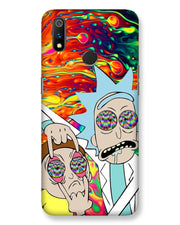 Rick and Morty psychedelic fanart  | realme 3 Pro Phone Case