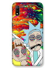 Rick and Morty psychedelic fanart  | Realme 3 Phone Case