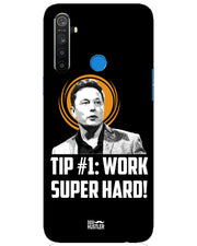 Work super hard | Realme 5 Phone Case