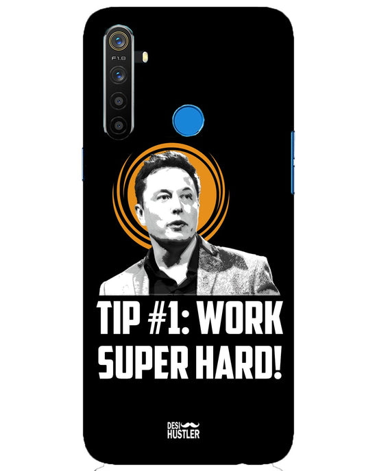 Work super hard | Realme 5 Phone Case