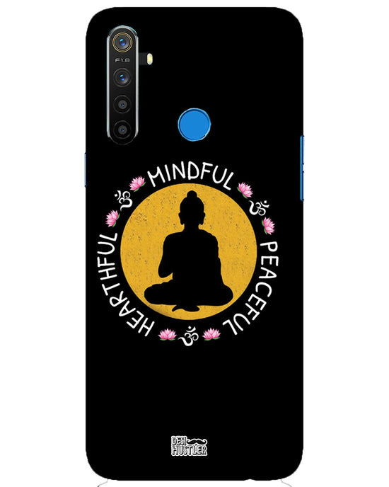 MINDFUL HEARTFUL PEACEFUL | Realme 5 Phone Case