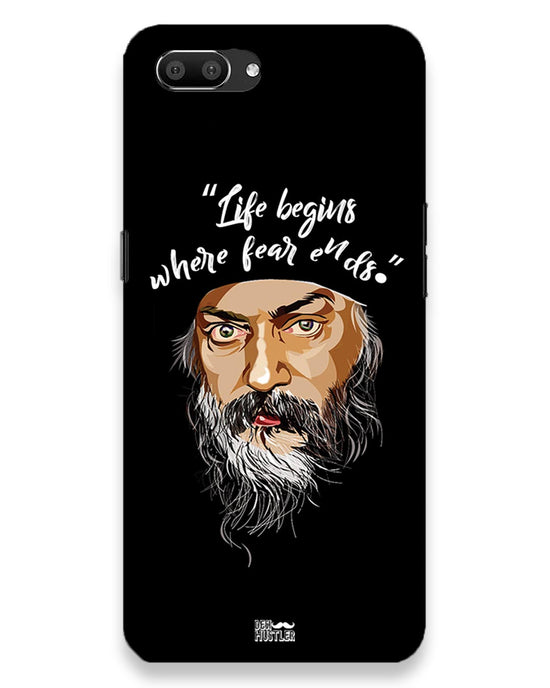 Life begins - OSHO  |  Realme C1  Phone Case