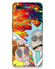 Rick and Morty psychedelic fanart  | Realme C1 Phone Case