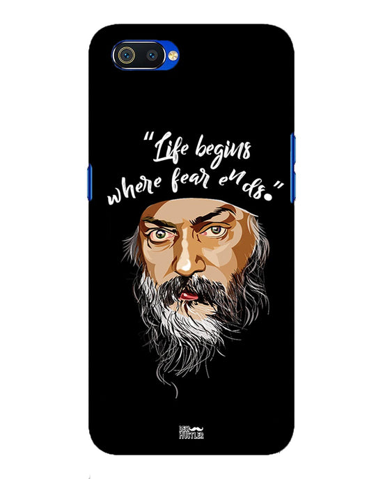 Life begins - OSHO | Realme C2 Phone Case