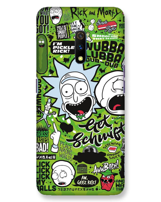 Rick and Morty adventures fanart | Realme X Phone Case