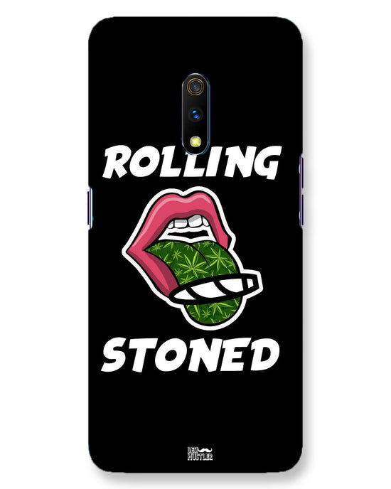 Rolling stoned Black | Realme X Phone Case