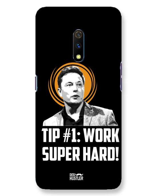 Work super hard | Realme x Phone Case