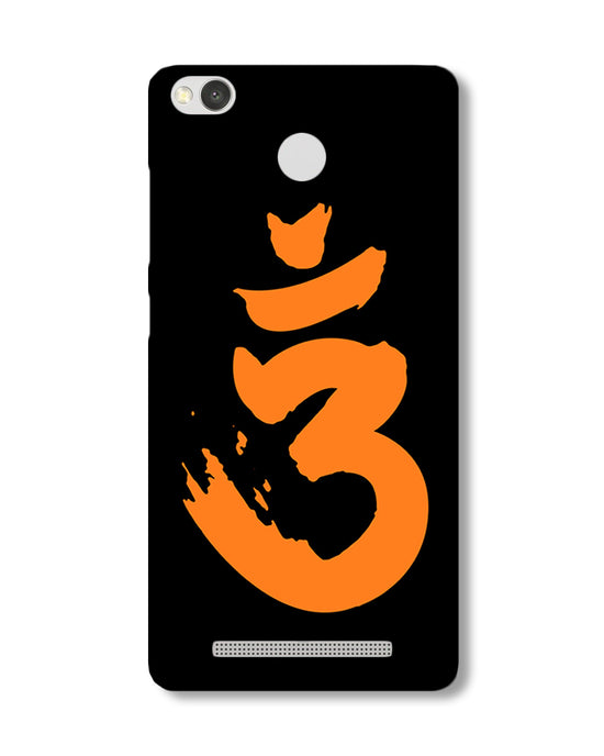 Saffron AUM the un-struck sound | Xiaomi Redmi 3S  Phone Case
