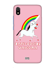 ANTI-SOCIAL UNICORN  | Xiaomi Redmi 7A Phone Case